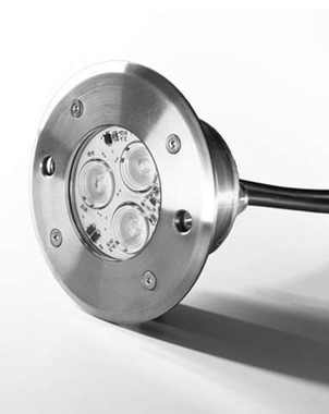 Подводный светодиодный светильник встраиваемый ST-Underwater-Int 100/3/5W XX°